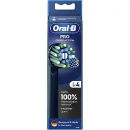 Насадки для електричної зубної щітки Oral-B Pro Cross Action чорні 4 шт. - мініатюра 3