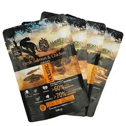 Набор дегустационного сухого корма для взрослых кошек Ambrosia Grain Free 400 г (4 шт. х 100 г)