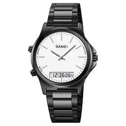 Чоловічий наручний годинник 2120BKWT Black-White Skmei acs0030262