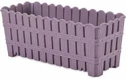Горщик для квітів Violet House 1055 Bamboo Balcony Plum для квітів із дренажем 30 см (1055 BAMBOO BALCONY PLUM 30 см)