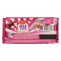 Уцінка. Шоколад Корона Max Fun молочний зі смаком вишні 150 г (887854)   - мініатюра 2