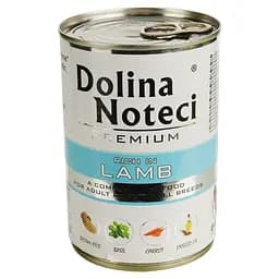 Вологий корм для собак Dolina Noteci Premium з ягнятиною 400 г - мініатюра 2