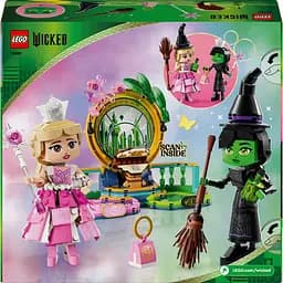 Конструктор LEGO Wicked​ Фігурки Ельфаби й Ґлінди 558 деталей (75682) - мініатюра 9