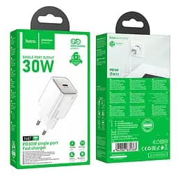 МЗП Hoco N47 Glorious PD30W (1USB-C) White - мініатюра 4