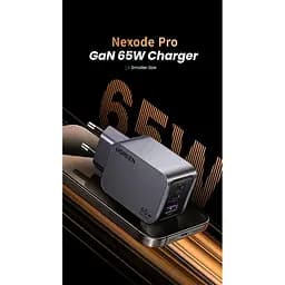 Зарядний пристрій Ugreen Nexode Pro 65 W 3-Port GaN Fast MacBook iPhone Charger X755 - мініатюра 9