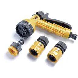 Набір для поливу Сила 1 пістолет x 1 адаптер 1/2" x 3/4" x 2 конектори 1/2" (у наборі 4шт) 551283