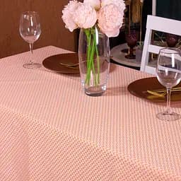 Скатертина MirSon №302 Jacquard orange 140x140 см жакард - мініатюра 3