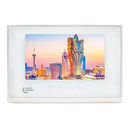 Відеодомофон 7” WiFi Light Vision MACAO FHD White (82-00204)