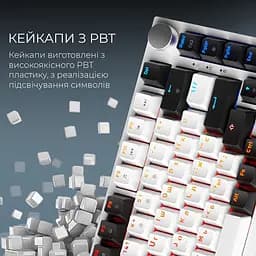 Клавіатура GamePro Asgard Valhalla MK160W Pro White [142214] - мініатюра 9