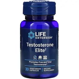 Дієтична добавка Life Extension Testosterone Elite 30 вегетаріанських капсул