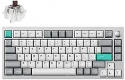 Клавиатура механическая P1 Pro 84Key, Keychron Super Brown, WL/BT/USB-A, QMK/VIA, Hot-Swap, EN Lemokey teh0013906