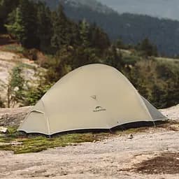 Намет Naturehike Cloud Up Pro CNK2350WS020 надлегкий двомісний 20D пісочний - мініатюра 5