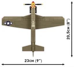 Конструктор дитячий літак Mustang P-51B COBI 5869 - мініатюра 6