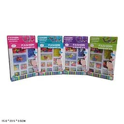 Набор бисера для изготовления браслетов ZQ2029-B Fashion jewelry в коробке (6968129401778) МИКС