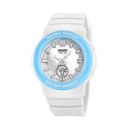 Наручний годинник жіночий 2125WT White Skmei acs0030253