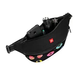 Поясна сумка-бананка для корму та аксесуарів Waudog Textile Пончики, 33х17х10 см (5696) - мініатюра 2