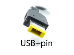 Блок живлення для Lenovo T540p (20V 6.75A 135W (USB+pin)) High - мініатюра 3