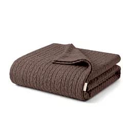 Плед-покривало Cosas Knitted Braid Mousse косичка 110х140 см (Blanket_100Mousse_KnittedBraid_110x140)