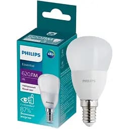 Лампа Philips ESSLED Lustre 6W 620lm E14840 P45FR (929002971707)