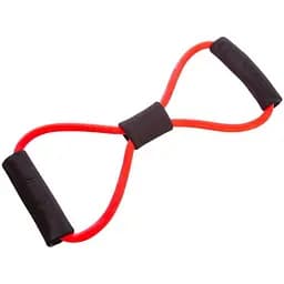 Еспандер тренажер для рук EasyFit Вісімка трубчастий Червоний (EF-3947-R)