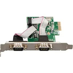 Плата расширения Frime PCI-E x1 to RS232 (2 порта), WCH382L (ECF-PCIEto2SWCH382.LP)