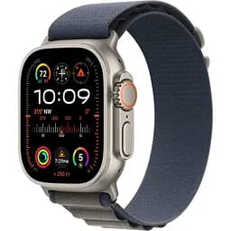 Смарт-часы Apple Watch Ultra 2 GPS + Cellular 49mm Titanium Case with Blue Alpine Loop-Medium (MREP3/MRFC3)