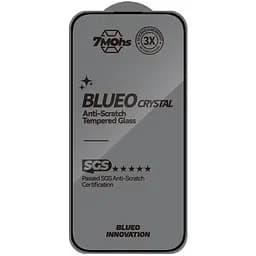 Захисне 2.5D скло Blueo Crystal Anti-Scratch для Apple iPhone 16 Pro Max (6.9) Чорний - мініатюра 2