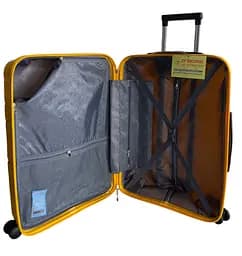 Валіза середня (M) Worldline Airtex 288 поліпропілен Жовтий - мініатюра 2