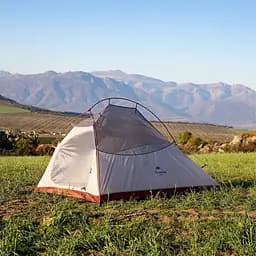 Намет одномісний Naturehike Cloud Up 1 (NH18T010-T) сіро-червоний - мініатюра 3