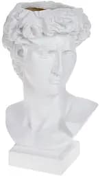 Декоративное кашпо-бюст Гераклион полистоун BonaDi 27.5х17 см dec0008995