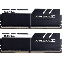 Модуль пам'яті DDR4 G.Skill Trident Z Black/White 2x16 GB 3200MHz [F4-3200C16D-32GTZKW] [102455] - мініатюра 2