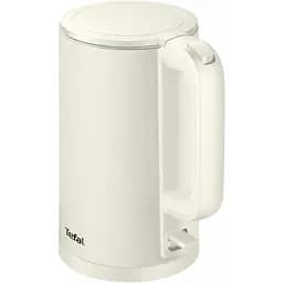 Електрочайник Tefal Thermo Protect 1.5 л пластик нержавіюча сталь світло-бежевий (KO140AE0) - мініатюра 2