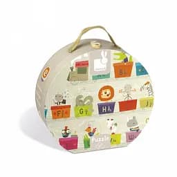 Пазли Janod Поїзд-алфавіт, 27 елементів (J02928)