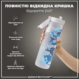 Пляшка для води ION8 1000 мл BPA Free Times To Drink (ЕКО пляшка) Camo (I8RF1000PICAMO) - мініатюра 3