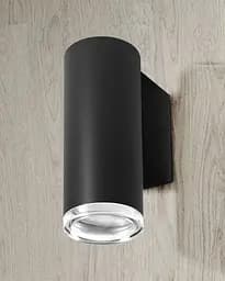 Бра, настінний світильник Goldlux 324764 Turyn GU10 1x10W IP44 BK - мініатюра 2