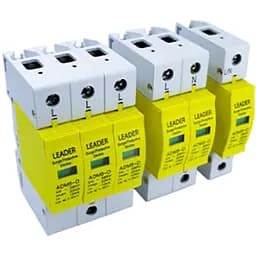 Обмежувач перенапруги Leader АC4P 385В 40кА (LA-SPD4P-40KA)