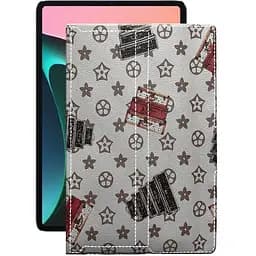 Чохол StatusCASE з екошкіри для планшету Xiaomi Mi Pad 5 2021 Луі-Вітон-білий