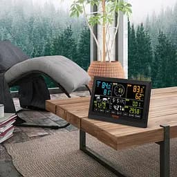 Метеостанція із сонячною панеллю VEVOR Profi 7-в-1 Wi-Fi - мініатюра 12