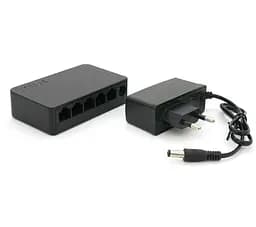 Коммутатор Ethernet Merlion MG-1005 5 портов DC 5V 1000 Мбит/сек - мініатюра 1