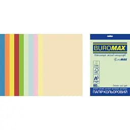 Набір паперу Buromax Euromax Super Mix А4 250 аркушів 10 кольорів (BM.27216250E-99)