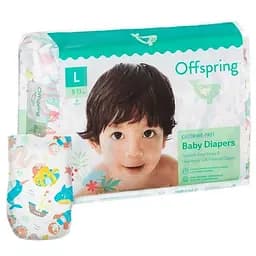 Підгузки Offspring Mystic Water розмір L 9-13 кг 36 шт. (DP-OI-FAT-L36P-MSW)