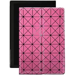 Чохол StatusCASE з екошкіри для планшету Pixus Joker Рожевий ромб
