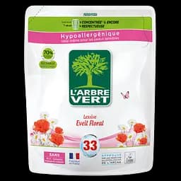 Рідкий засіб для прання L'Arbre Vert Аромат квітів, запасний блок 1.5 л