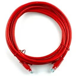 Патч-корд Ritar 20м, RJ-45, Cat.5e, CU, мідь, червоний (PCR-CU/20Rd / 04303)