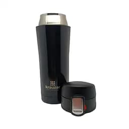 Термочашка Krauzer 350 мл чорна (86-500Shiny Black) - мініатюра 2