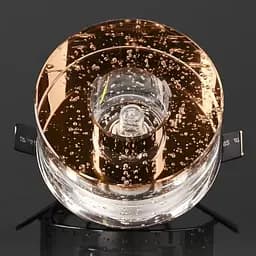 Світильник точковий Brille декоративний HDL-G210 CL/TEA G9 L13-084 - мініатюра 7