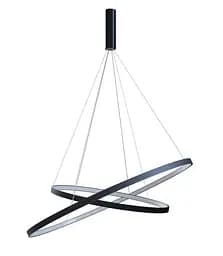 Светильник подвесной KLOODI KD-RG DUO 800/1000 108W 4К BK