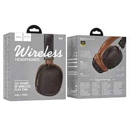Навушники Hoco Bluetooth W64 Earl Ⅱ BT headphones Brown - мініатюра 2