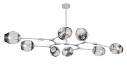 Люстра молекула Levistella 752L7731-8 WH+BK