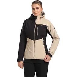 Куртка Kilpi Flip W Black/Beige XS (1054-024.0412)